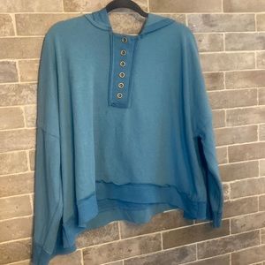 Vici, super comfy hoodie with silver studded back